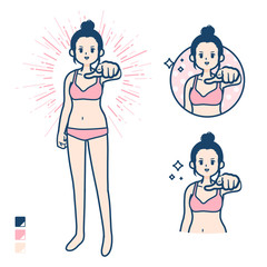 simple underwear woman_want you