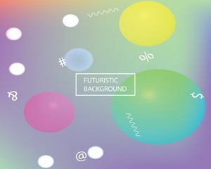 Inspiring colorful modern background.