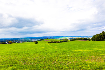 The Erzgebirge, scenery in autumn
