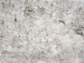 White cement stone wall textured and background. Abstract grungy cracked wallpaper. 