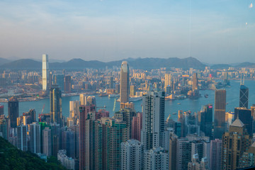 Fototapeta na wymiar Hong Kong View