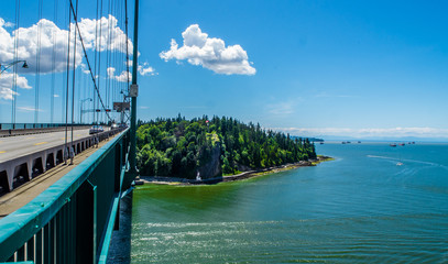 Vancouver Lions Gate Bridge Stanley Park