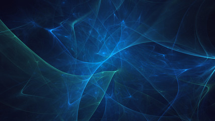 Fototapeta premium Fractal 3D rendering abstract light surreal background