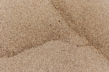 Sand texture as background.