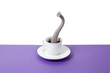 elephant cup white