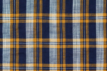 Checkered plaid fabric texture for background. tartan texture