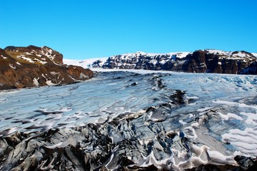 Fototapeta na wymiar Iceland iceberg from view point