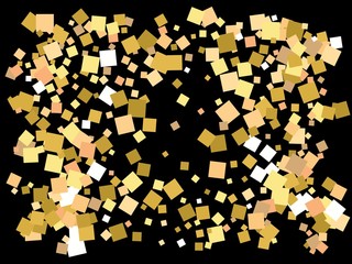 Luxury festive abstract squares.