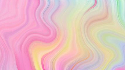 Swirl lines of pastel color marble texture for a background.
