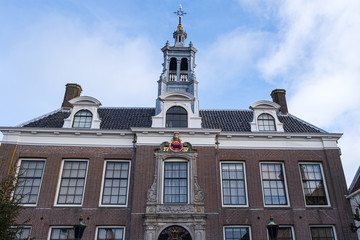 Fototapeta na wymiar Das Rathaus von Edam/NL