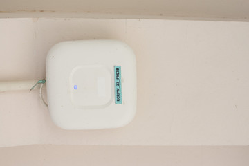 light switch on white wall