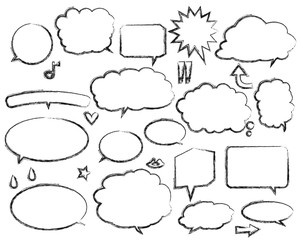 ふきだし　ベクター　セリフ　見出し