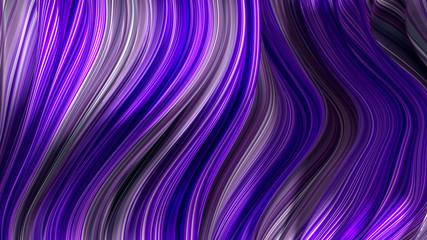 Fototapeta premium Elegant colored background with lines. 3d illustration, 3d rendering.