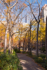 battery park in Manhattan