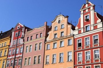 Fototapeta na wymiar Wroclaw city architecture
