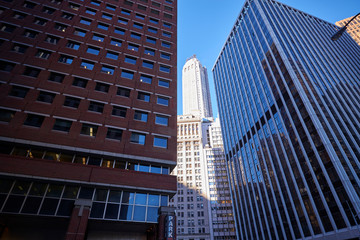 Naklejka premium battery park in Manhattan