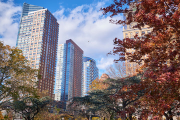 Obraz premium battery park in Manhattan