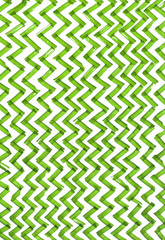 Green ink geometric patterns on a white background. For textiles, covers, packaging, advertising.