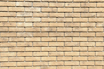 茶色のタイル壁