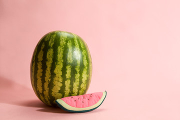 watermelon and toy