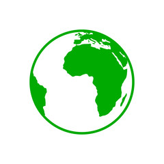 Globus und Hintergrund