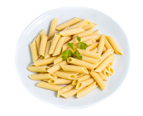pasta isolated on white