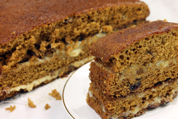 Cake from jam
