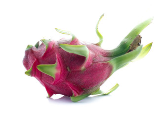 Dragon fruit isolated on white background