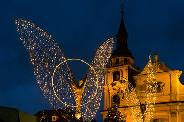 Weihnachtsbeleuchtung in Ludwigsburg