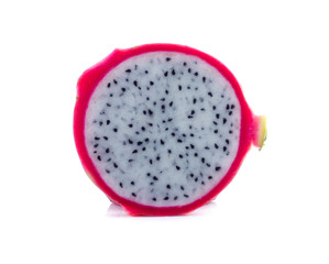 Dragon fruit isolated on white background