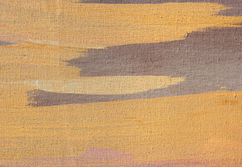 Abstract art background. Acrylic  on canvas. Rough brushstrokes of paint.