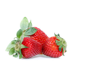 strawberry  Isolated on a white background