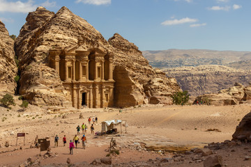 The Monastery carved out of the mountain