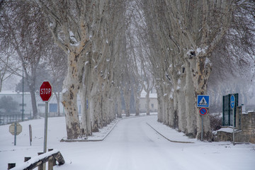 French village of Bargac One of the beautiful rural villages in southern France