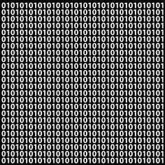 Fototapeta na wymiar Binary code,numbers stream and SYSTEM ERROR words