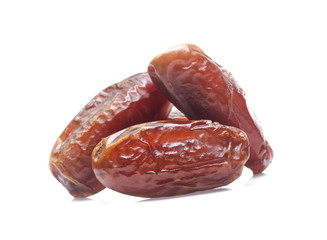 Dates isolated on white background
