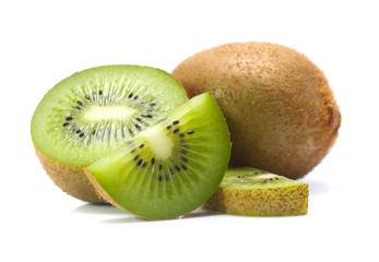 Fototapeta premium kiwi fruit isolated on white background