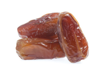 Dates palm isolated on white background