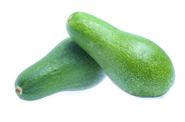 Avocado isolated on white
