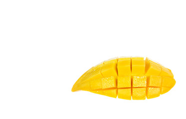 Mango isolated on white