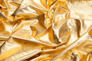pattern gold fabric waves