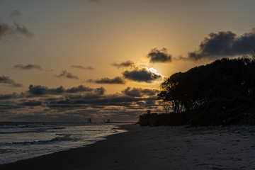 Sunset on a Lekki Beach, Lafiaji
