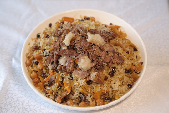 Uzbek national food Palov