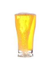 Beer isolated on white background.