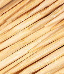 Wooden toothpick sticks as a background