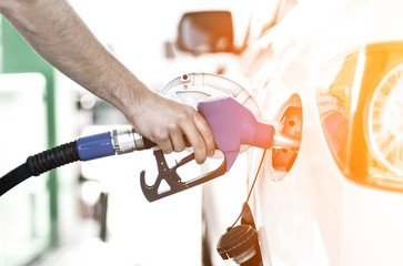 Automobile benzine business car closeup day economy