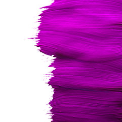 brush stroke isolated on white background