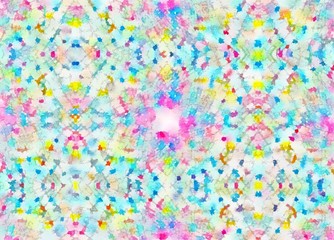 watercolor digital graphic kaleidoscope abstract background 