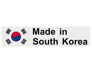 Qualitätssiegel Made in South Korea
