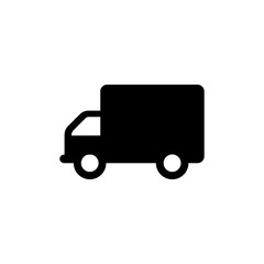 Truck icon for web and mobile